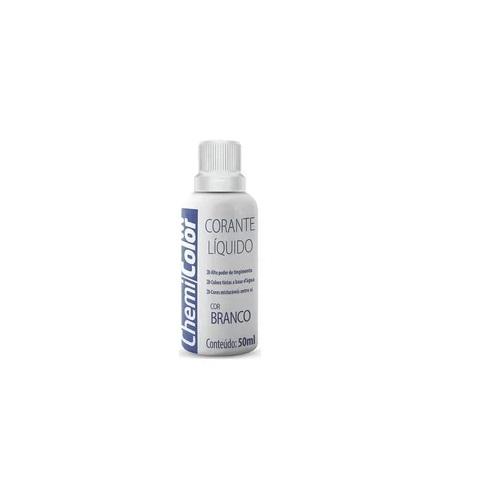 CORANTE LIQUIDO 50ML BRANCO CHEMICOLOR