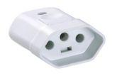 PLUGUE FEMEA 2P+T 20A/250V BRANCO