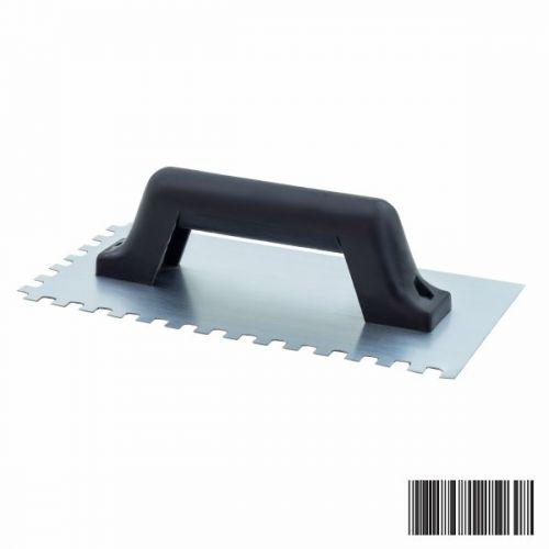 DESEMPENADEIRA ACO DENTADA 12X24CM CABO PLAST. 558 |