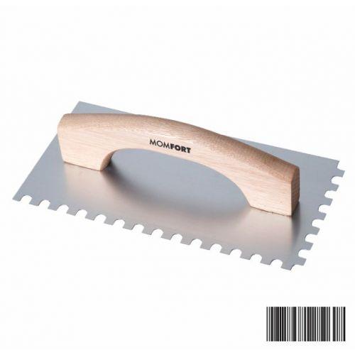DESEMPENADEIRA  ACO DENTADA.12X30CM 404008 | MOMFORT