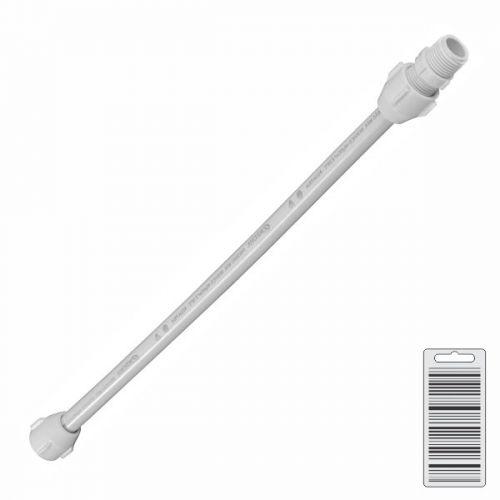 ENGATE FLEXIVEL PVC BRANC.100CM 1/2" 745 | KRONA