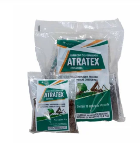 FORMICIDA ISCA ATRATEX PACOTE 10 SACHÊS 5G CADA