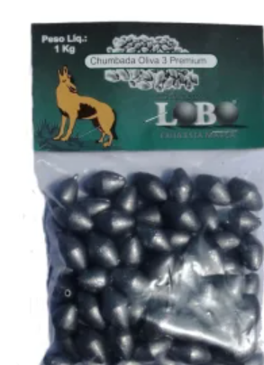 CHUMBADA PESCA OLIVA N 3 UNIDADE