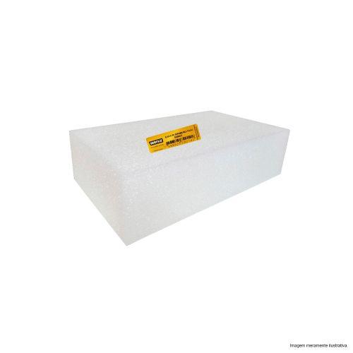 BLOCO DE ESPUMA 22x13x6cm D13 BRANCO WERKZ 500016