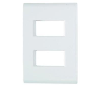 PLACA 2 POSTOS AFASTADOS - 4X2 LIZ