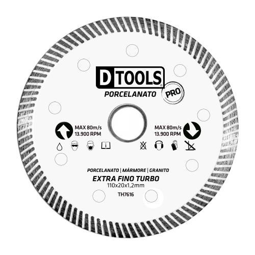 DISCO DIAM PORCELANATO PRO 4.3/8" DTOOLS