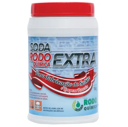 SODA CAUSTICA EXTRA 1kg RODOQUIMICA