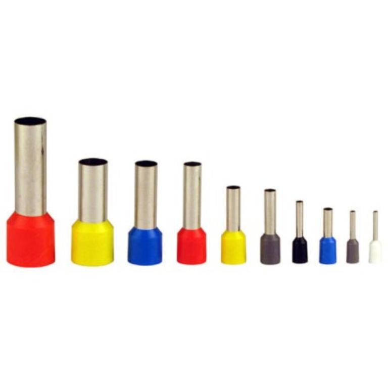 TERMINAL PRE-ISOLADO TUBO 04.00MM L-12MM CZ  G20