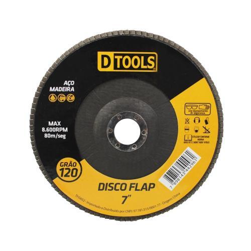 DISCO FLAP DISC 7''GR120 DTOOLS