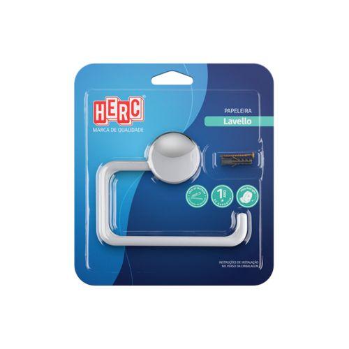PAPELEIRA LAVELLO BRANCO C/CROMADO