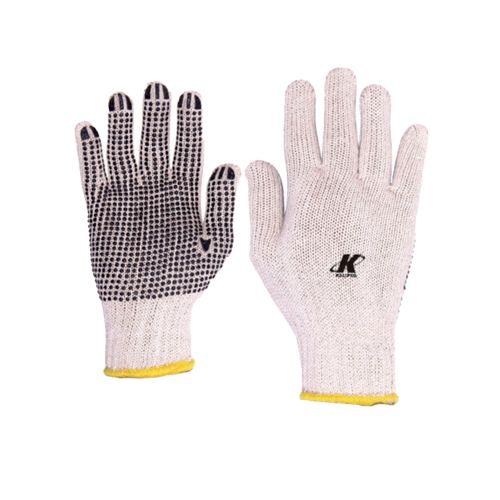 LUVA ALGODAO PIGMENTADA BRANCA  BRAMIX