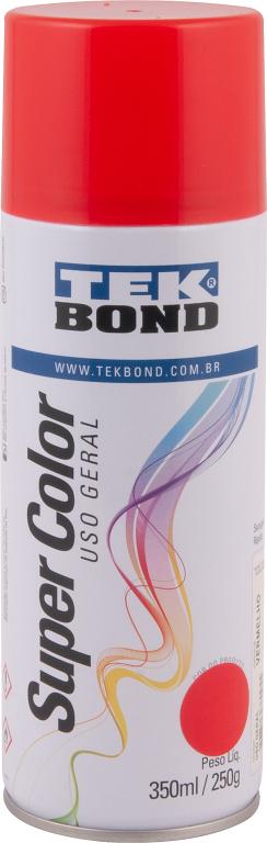 TINTA SPRAY VERMELHO 350ML      TEK BOND