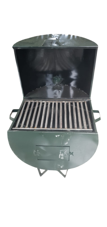 CHURRASQUEIRA LATAO VERDE C/ GRELHA INOX