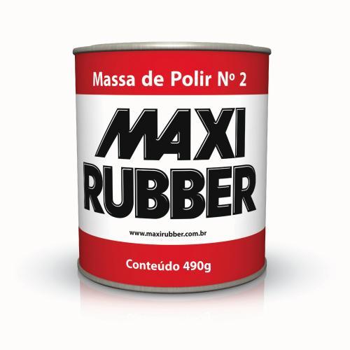 MASSA DE POLIR N 2 MAXI RUBBER 490G