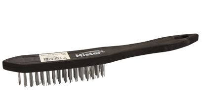 ESCOVA ACO MANUAL PLAST C/CABO 4 FILAS MISTER