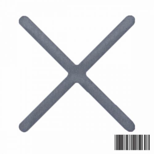 SEPARADOR PISO JUNTAPISO CINZA 2,0MM - COM 100 PEÇAS