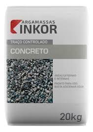 ARGAMASSA CONCRETO CINZA 20 KG