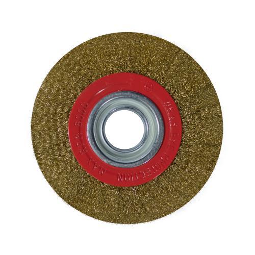 ESCOVA DE ACO CIRCULAR 6'' ONDULADO DTOO