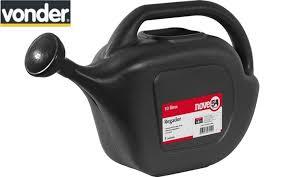REGADOR PLASTICO PRETO 10L     954