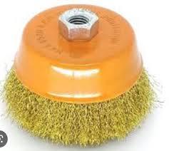 ESCOVA ACO COPO 04"-100MM ONDULADA M14 2752