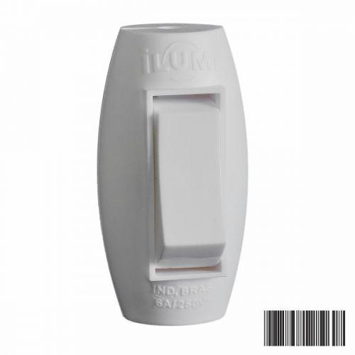 INTERRUP.MEIO CORDAO 1S 6A BRAN.1647 | 250V