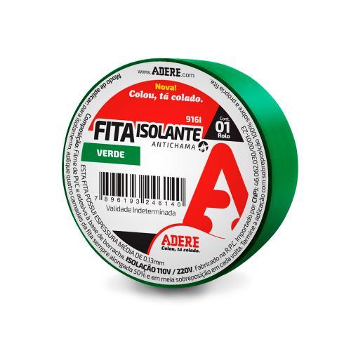 FITA ISOLANTE 18mm x 5m VERDE 916I ADERE
