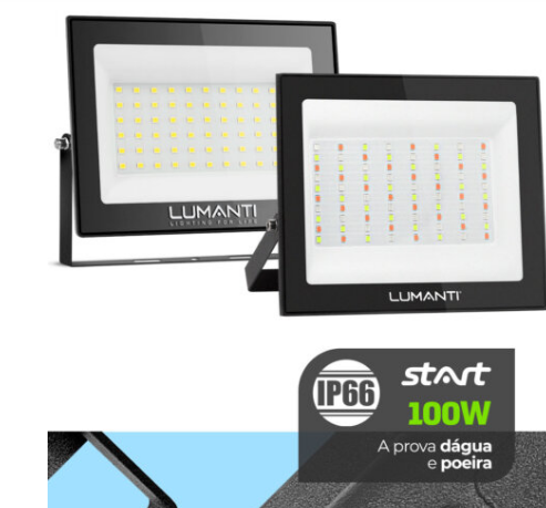 REFLETOR START LED 100W 5500K AUTOVOLT 8000 LUMENS