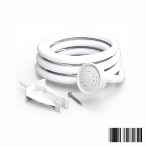 MANGUEIRA CHUVEIRO COM SUPORTE E CHUVEIRINHO 1,80M