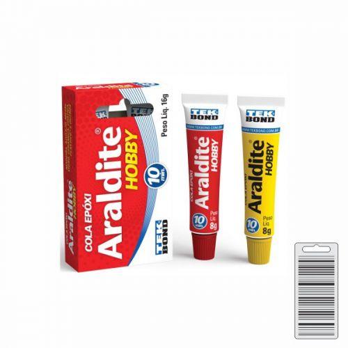 ARALDITE HOBBY 016G - COM 2 BISNAGAS