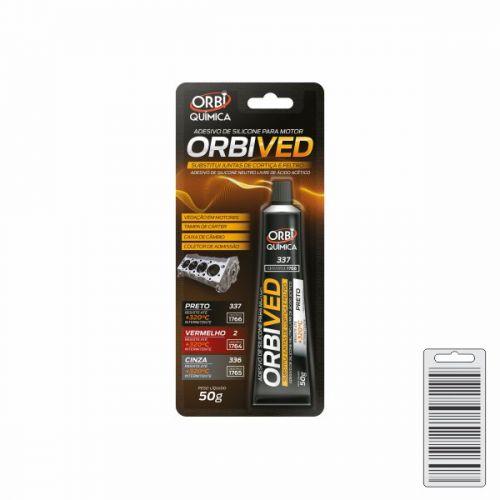 SILICONE ACÉTICO ALTA TEMPERATURA 050G PRETO