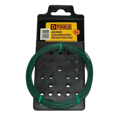 ARAME GALV REVEST PVC CARTELA 10M DTOOLS
