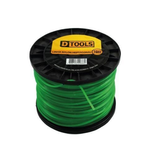 LINHA NY.HEPTAGON 3,0MMX180M DTOOLS