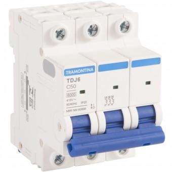 MINIDISJUNTOR TDJ10KA 3P 100 10KA