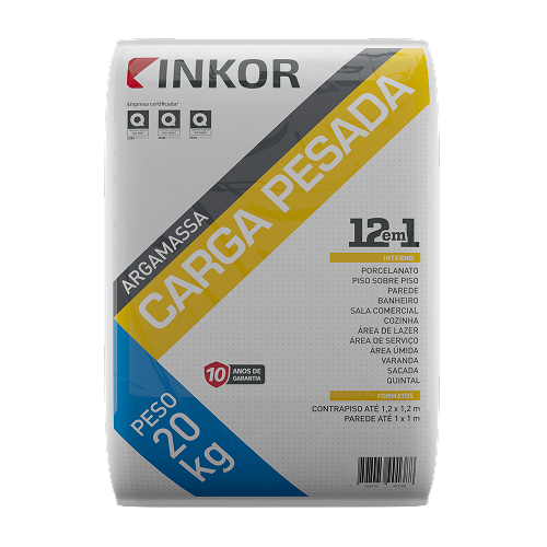 ARGAMASSA CARGA PESADA CINZA