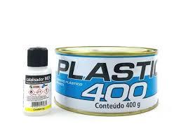 MASSA PLASTICA COM CATALISADOR 400g BRANCO MAXI RUBBER (ONU 1263 TINTA OU MAT REL COM TINTAS CLASSE 3 GE III)