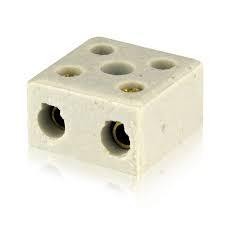CONECTOR PORCELANA 2x10mm  50A