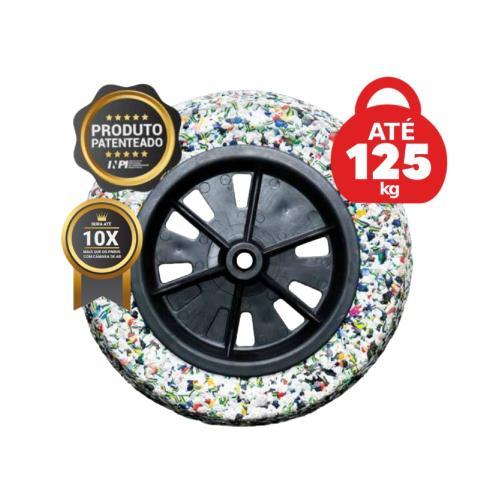 PNEU MACICO P/CARRINHO LEVE 3.25X8X3/4