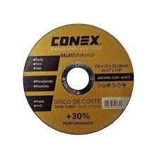 DISCO CORTE INOX 4.1 2 - 115 X 1,0mm TOPA TUDO MULTIMATERIAIS CONEX