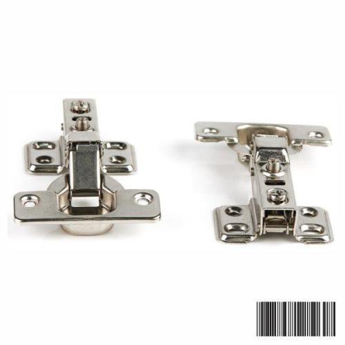 DOBRADIÇA CURVA COM PISTÃO 35MM