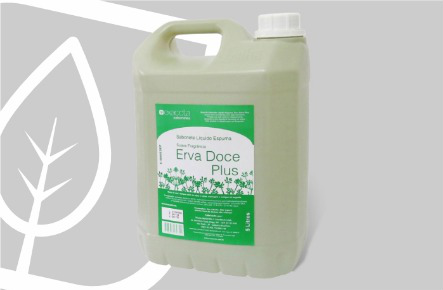 SABONETE ESPUMA ERVA DOCE PLUS 5L