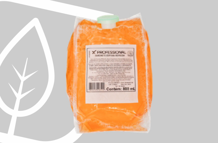 SABONETE ESPUMA REFRESH 800ML