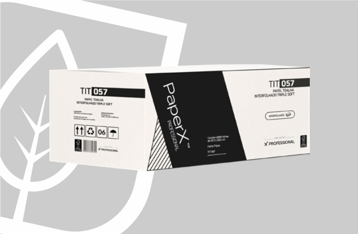 TOALHA INTERFOLHADA FL TRIPLA 057 GRAMAS