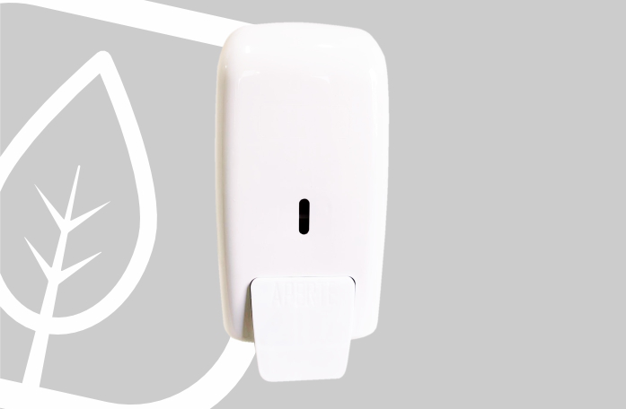 SABONETEIRA ESPUMA EXACCTA PLUS BRANCO