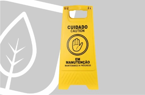 PLACA SINALIZADORA MANUTENCAO