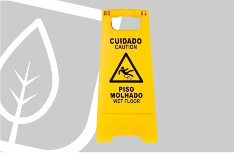 PLACA SINALIZADORA PISO MOLHADO