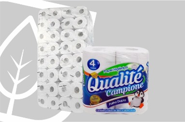 HIGIENICO ROLINHO QUALITE FD 16PCT/4RLS