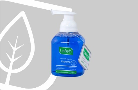 SABONETE ESPUMA 250ML ACAI/BLUEBERRY