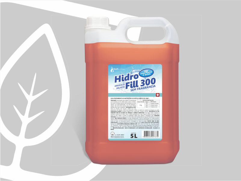 HIDRO FILL 300 SEM FRAGRANCIA 5L