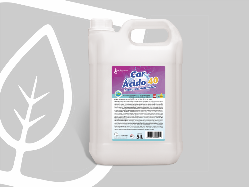 MULT CAR DET ACIDO-40 5L