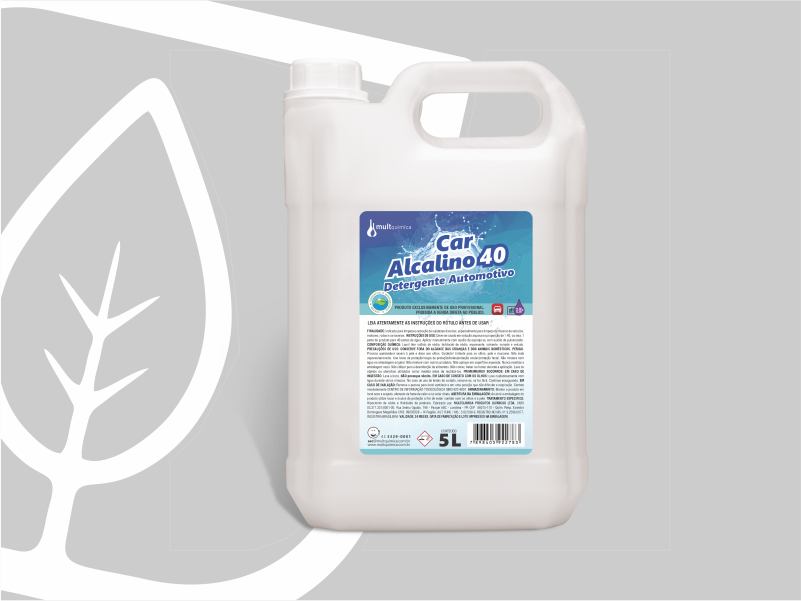 MULTQUIMICA CAR DET. ALCALINO-40 5L
